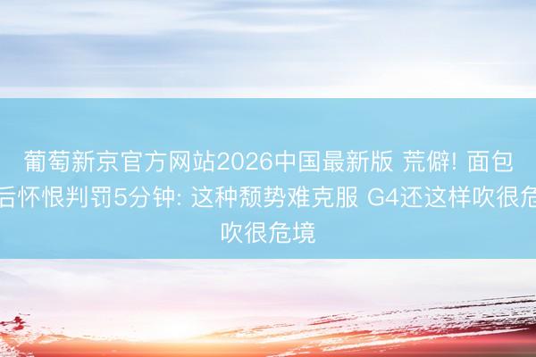 葡萄新京官方网站2026中国最新版 荒僻! 面包赛后怀恨判罚5分钟: 这种颓势难克服 G4还这样吹很危境
